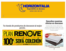 Tablet Screenshot of horizontalia.com